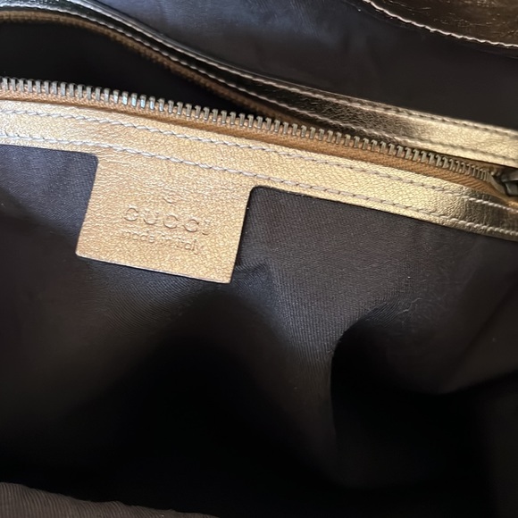 Gucci suede large hobo shoulder bag - Picture 6 of 12